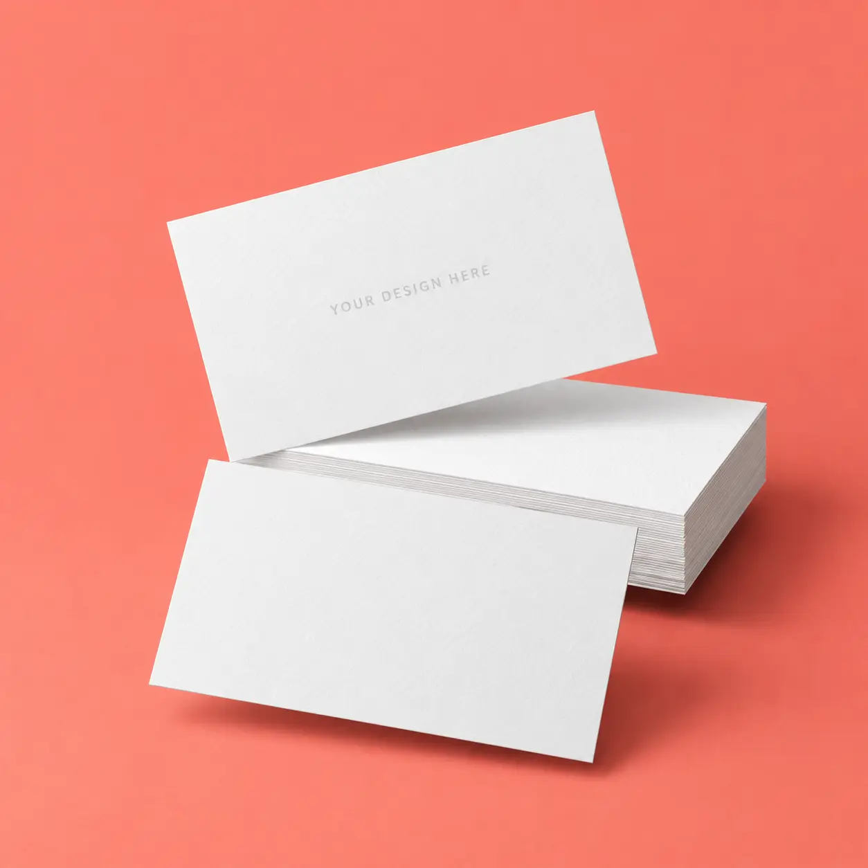 Business card printing sample